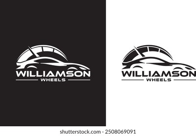 Alquiler de coches Negocios Diseño de logotipos Vector Icon Symbol Ilustraciones, logotipo multifuncional que se puede utilizar en muchas empresas y servicios comerciales. Lo es 