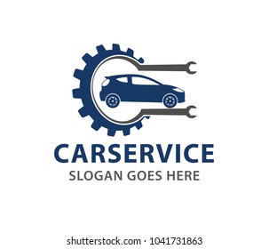 Car Rental Dealer Service Vector Logo Stock Vector (Royalty Free ...