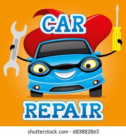 Car repair.