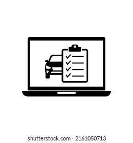 Lista de comprobación de reparación de coches. Registro de servicio digital, pruebas MOT. Datos del vehículo en formato electrónico.