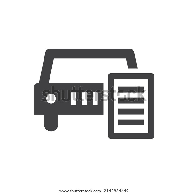 car\
repair document icon - Car Maintenance File\
icon