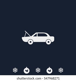 Car repair icon.