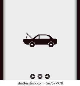 Car repair icon.