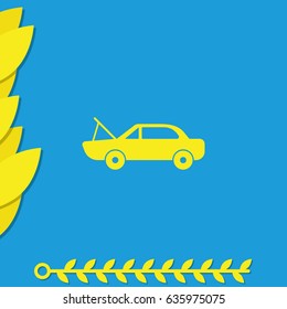 Car repair icon.
