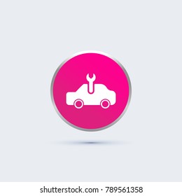 car and repair icon