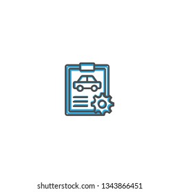 Car repair icon design. transportation icon vector illustration