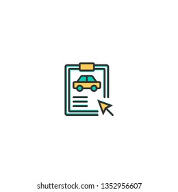 Car repair icon design. transportation icon vector illustration