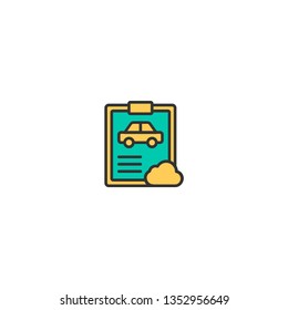 Car repair icon design. transportation icon vector illustration