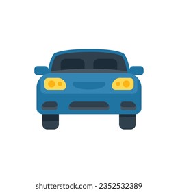 Car repair icon flat vector. Auto service. Garage tire isolated