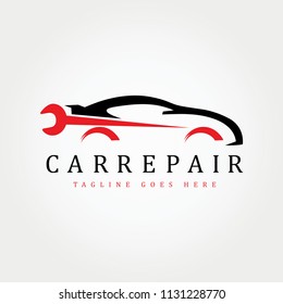 Car repair icon, Car service, Automotive company design template