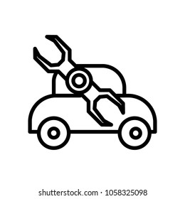 car repair icon vector