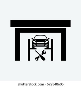 car repair icon vector