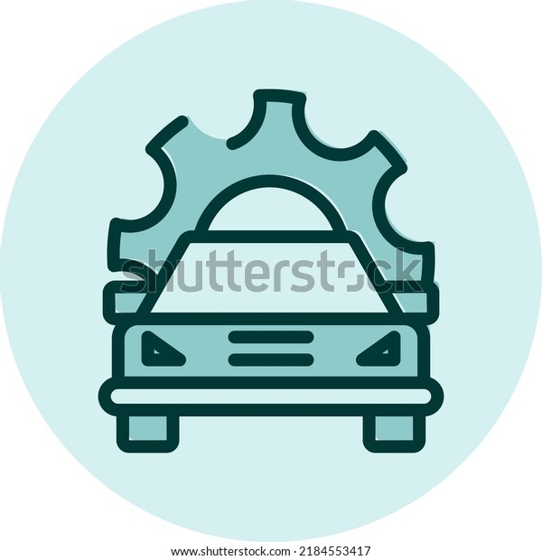 Car\
repair, illustration, vector on a white\
background.
