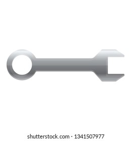 Car repair key icon. Cartoon of car repair key vector icon for web design isolated on white background