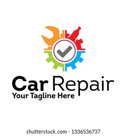 Car Repair Logo Stock Vector (Royalty Free) 1336536737 | Shutterstock