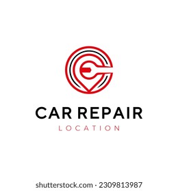 Car Repair Logo Design Template Inspiration