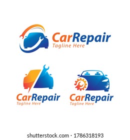 Car Repair Logo Design, Vector, Icon, Symbol