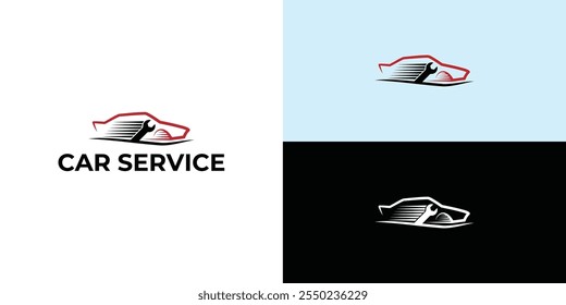 Car repair logo template design. Automobile Logo.