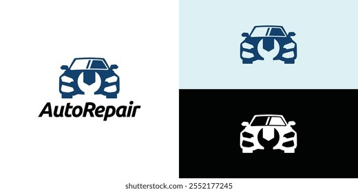 Car repair logo template design. Automobile Logo.