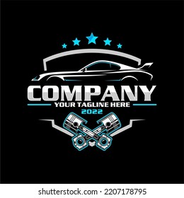 Car repair logo template Car repairing 