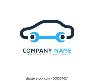 Car Repair Service Logo Template