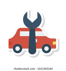  car repair setting 