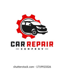 Car Repair Shop Logo Design Stock Vector (Royalty Free) 1719923326 ...