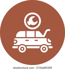 Vector de reparación de coches Icono Diseño Ilustración