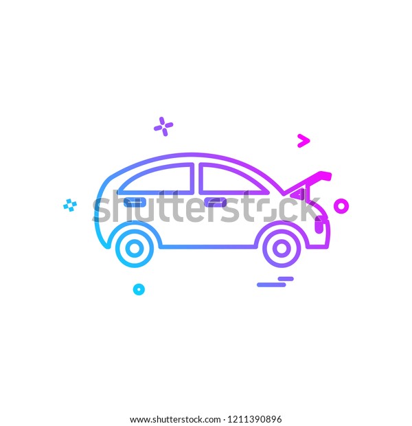 car repairing shop icon
vector design