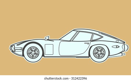Car retro