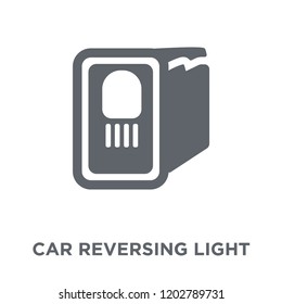 car reversing light icon. car reversing light design concept from Car parts collection. Simple element vector illustration on white background.