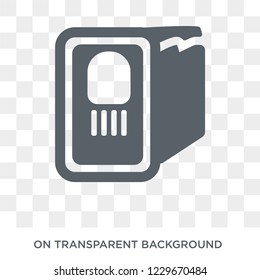 car reversing light icon. car reversing light design concept from Car parts collection. Simple element vector illustration on transparent background.