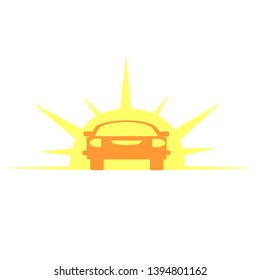 
car rides to the sun vector