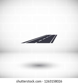 car road vector icon