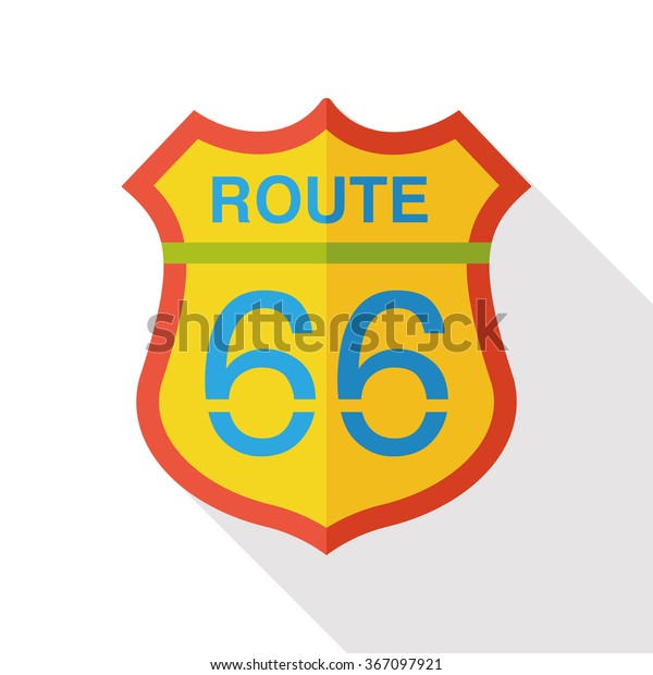 car route sign flat\
icon
