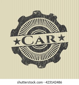 Sello de caucho de automóvil