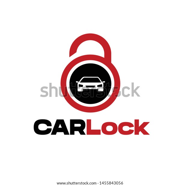 car safety padlock\
logo design icon\
\
