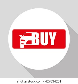 Car sale design. sale concept. white background