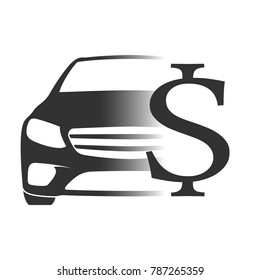 Car sale vector icon