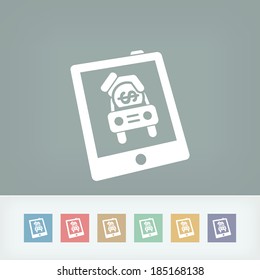 Car sales icon