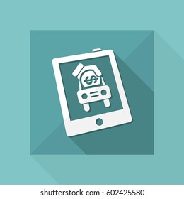 Car sales icon