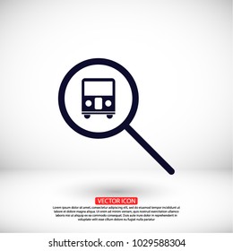 car search icon vector