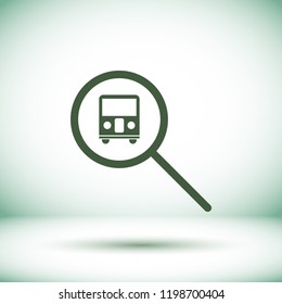 car search icon vector