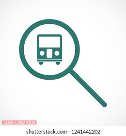 car search icon vector