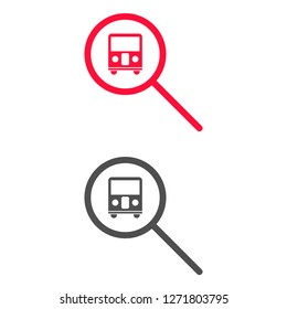 car search icon vector