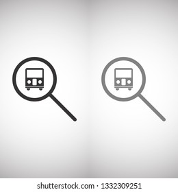 car search icon vector