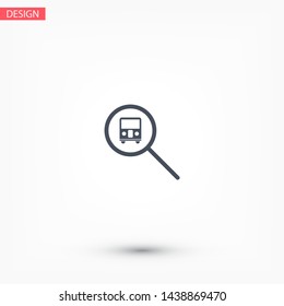 car search icon vector . Lorem Ipsum Illustration design