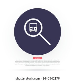 car search icon vector . Lorem Ipsum Illustration design
