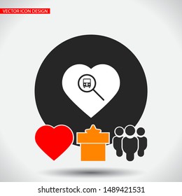 car search icon vector . Lorem Ipsum Illustration design