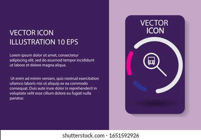 car search icon vector . Lorem Ipsum Illustration design